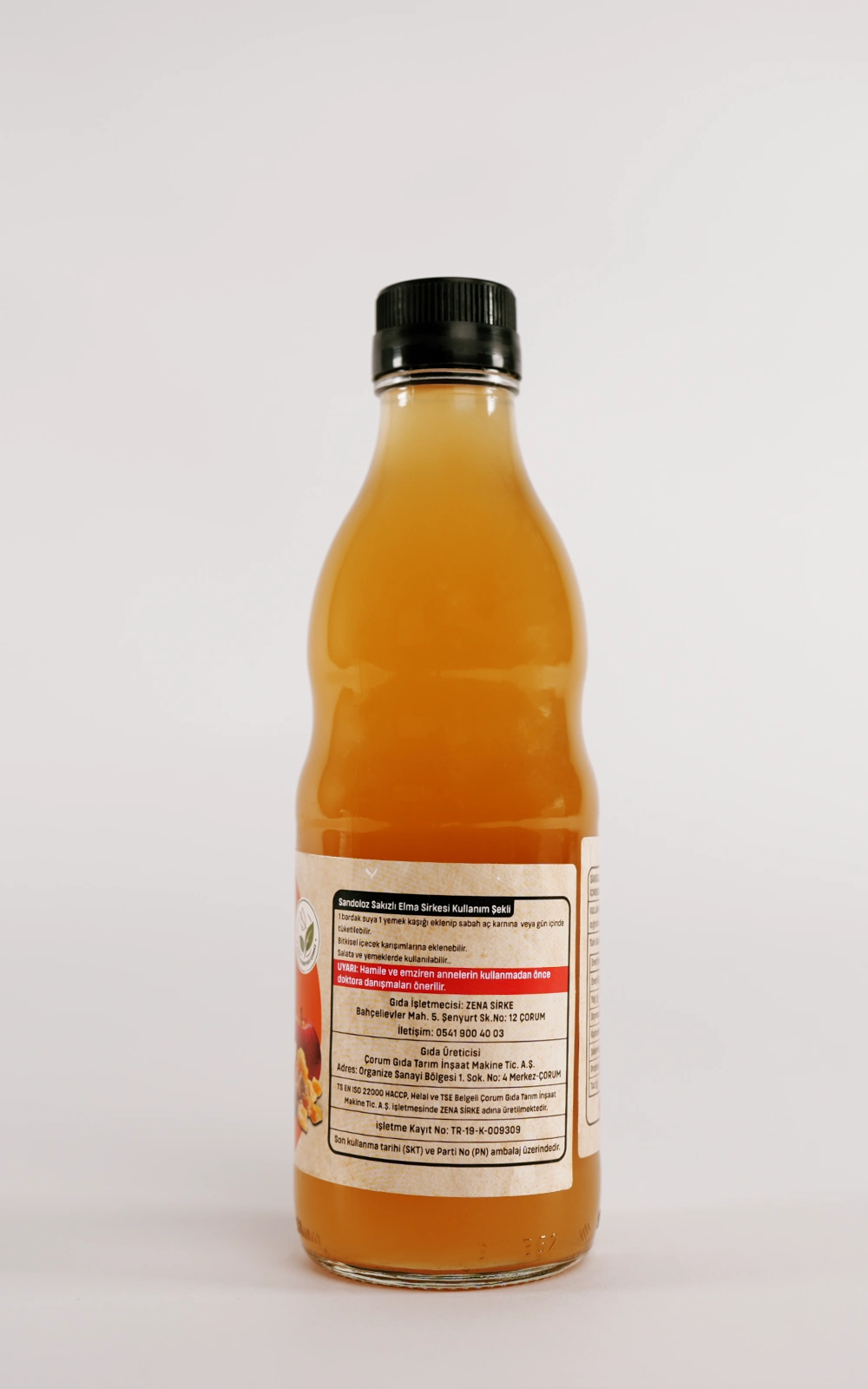 Sandoloz Sakızlı Elma Sirkesi 500 ml