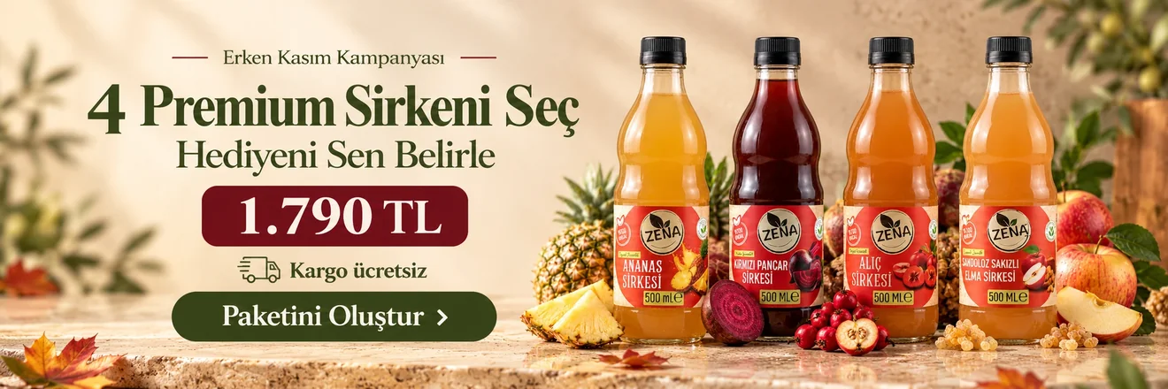 Erken Kasım Kampanyası. 4 Premium Sirkeni Seç + Hediyeni Sen Belirle. 1.790 TL. Kargo ücretsiz. Paketini oluştur.